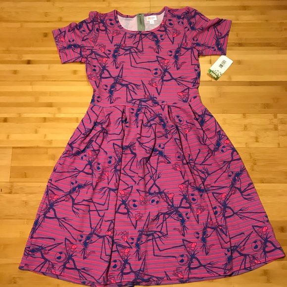 LuLaRoe Dresses & Skirts - Nightmare Before Christmas NBC Jack Amelia Dress🦄